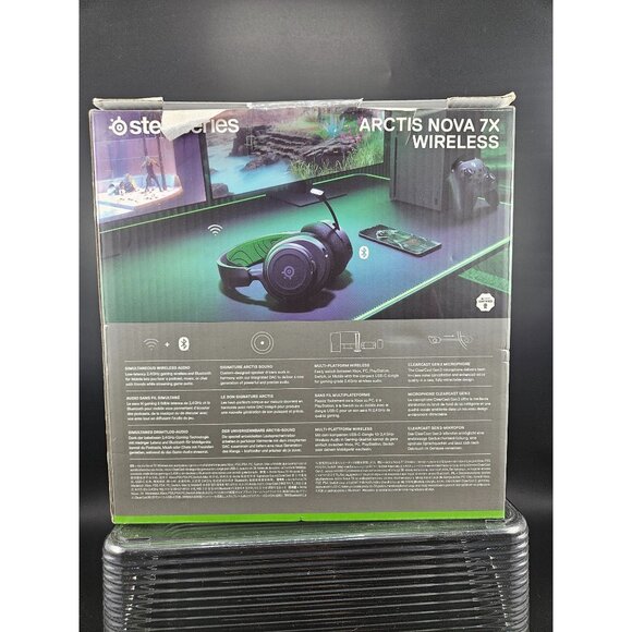 New SteelSeries Arctis Nova 7X Wireless Gaming Headset Xbox PC Switch Black - Picture 3 of 5